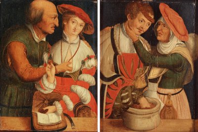 De ulige par af Lucas Cranach the Elder