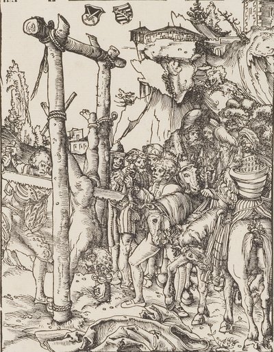 Opskæring af St Simon Zelotes af Lucas Cranach the Elder