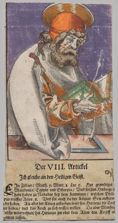 Matthæus fra Kristus, apostlene og den hellige Paulus af Lucas Cranach the Elder, After