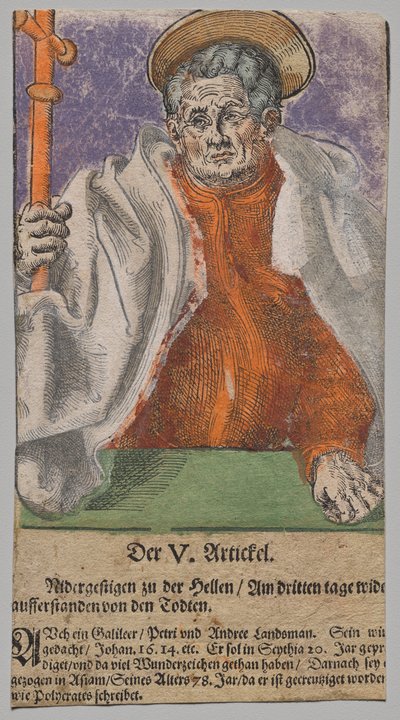 Filip fra Kristus, apostlene og den hellige Paulus af Lucas Cranach the Elder, After
