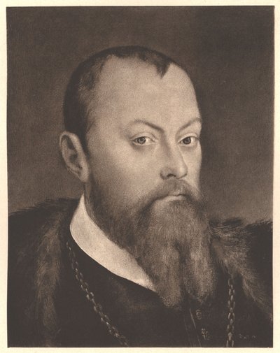 Tysk: Kurfyrste Moritz af Sachsen (1521-1553) Moritz, kurfyrste af Sachsen af Lucas Cranach the Younger