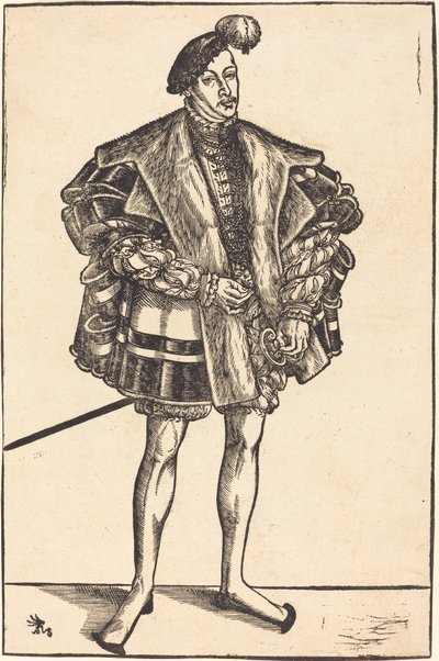John William, hertug af Sachsen-Coburg af Lucas Cranach the Younger