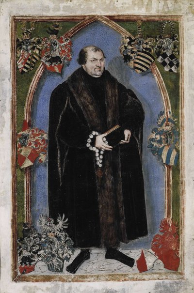 Portræt af George III, Prins af Anhalt-Dessau 1507-1553, 1553 af Lucas Cranach the Younger
