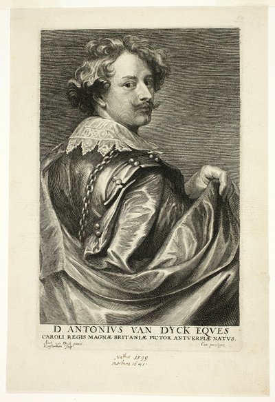 Anthony van Dyck af Lucas Emil Vorsterman