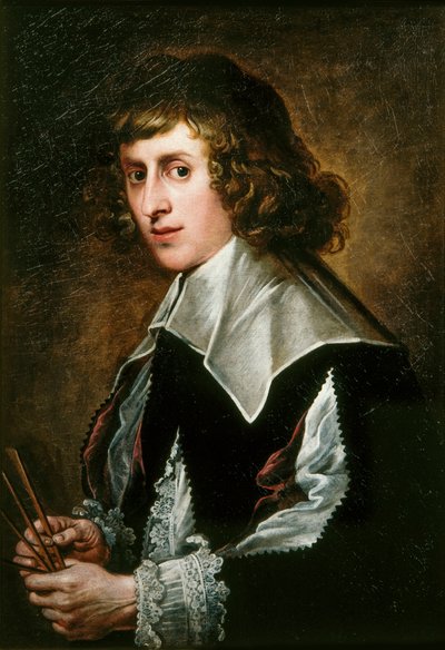 Portræt af Lucas Faydherbe 1617-1697, ca. 1650. af Lucas Franchoys the Younger