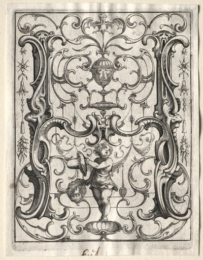 Nyt ABC-hæfte: H, 1627. af Lucas Kilian