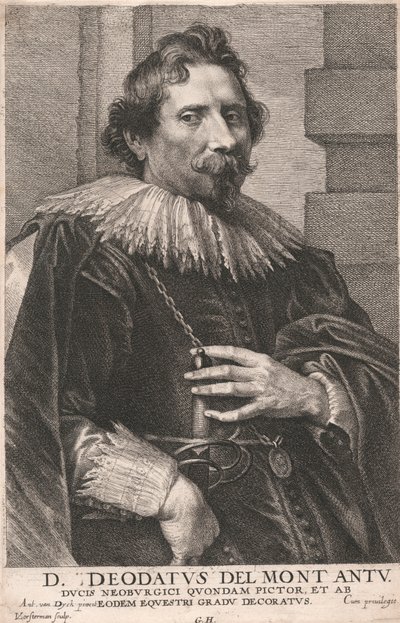 D. Deodatus Del Mont Antu. af Lucas Vorsterman