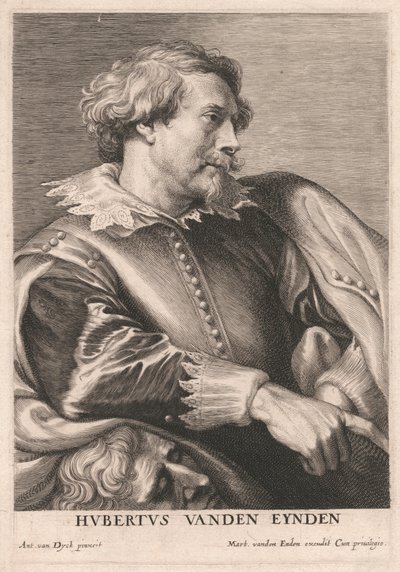 Hubertus vanden Eynden af Lucas Vorsterman