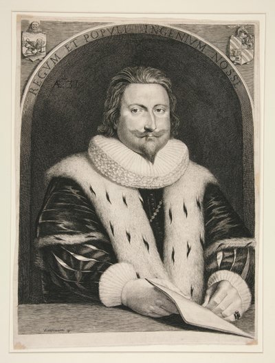 Alvise Contarini/Aloysius Contareno i en alder af 31 år af Lucas Vorsterman the Elder