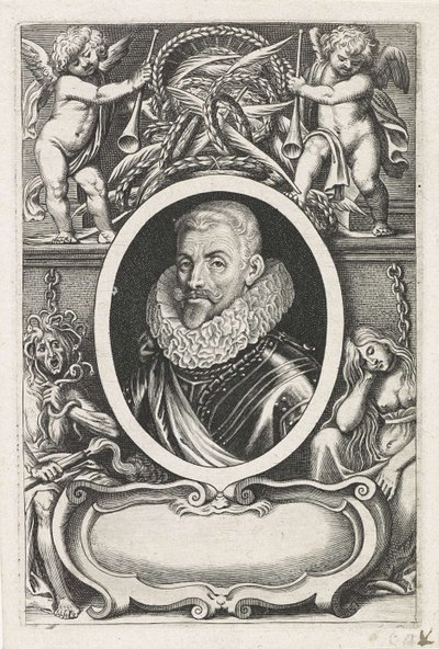 Portræt af Johann Tserclaes, greve af Tilly af Lucas Vorsterman the Elder