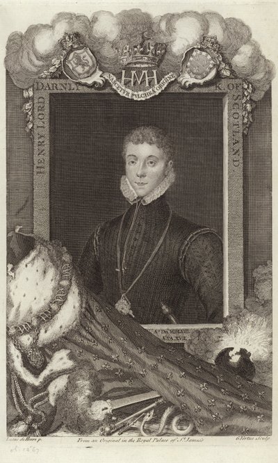 Portræt af Henry, Lord Darnley af Lucas de Heere