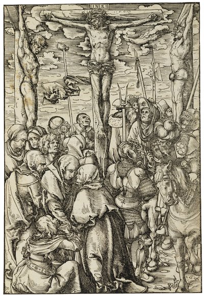 Golgata af Lucas the Elder Cranach