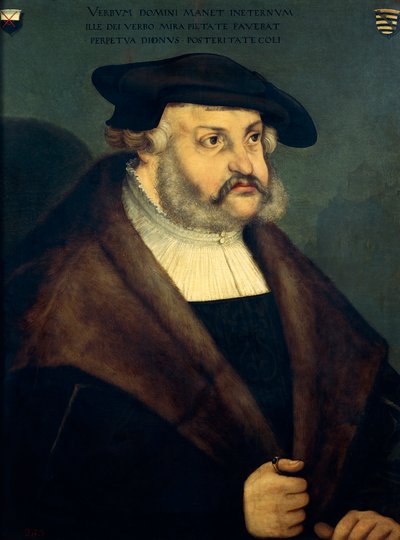 Frederik III af Sachsen, kendt som Wise (Torgau af Lucas the Elder Cranach