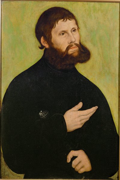 Martin Luther af Lucas the Elder Cranach