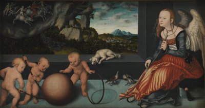 Melankoli af Lucas the Elder Cranach