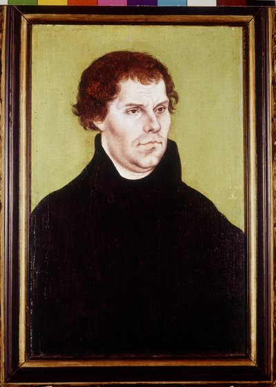 Portræt af Martin Luther (1483 - 1546), Maleri af Carnach af Lucas the Elder Cranach