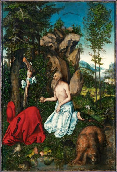 Sankt Hieronymus (maleri) af Lucas the Elder Cranach