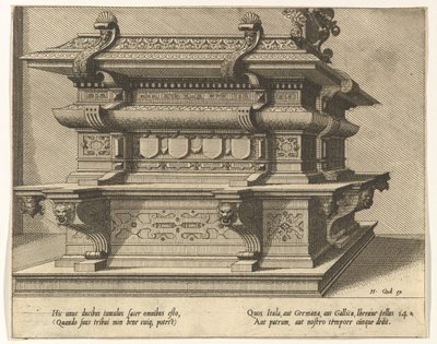 Cnotaphiorum 14, 1563. Creators: Johannes van Doetecum I, Lucas van Doetecum.dani af Lucas van Doetecum