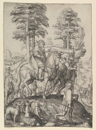 Abigail Før David, ca. 1507. af Lucas van Leyden