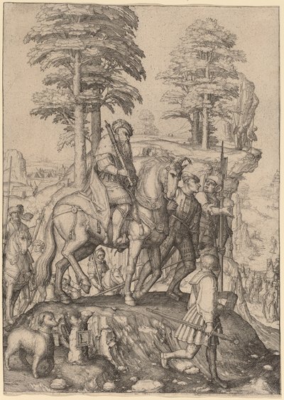 Abigail og David af Lucas van Leyden