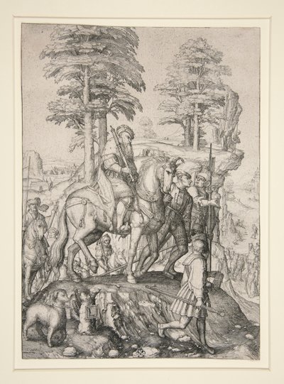 Abigail før David af Lucas van Leyden