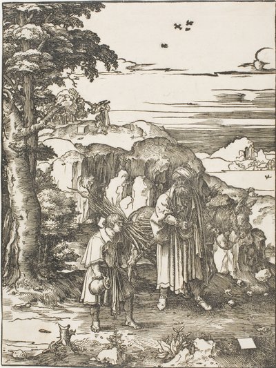 Abraham og Isak af Lucas van Leyden