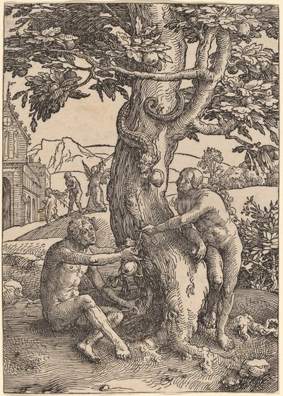 Adam og Eva af Lucas van Leyden