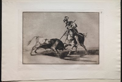 Tyrefægtning: El Cid Campeador Spyd Another Bull af Lucas van Leyden