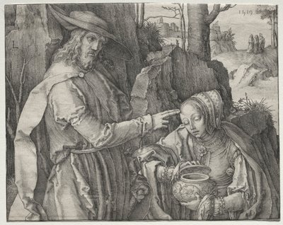 Kristus som gartner, der viser sig for den hellige Maria Magdalena af Lucas van Leyden