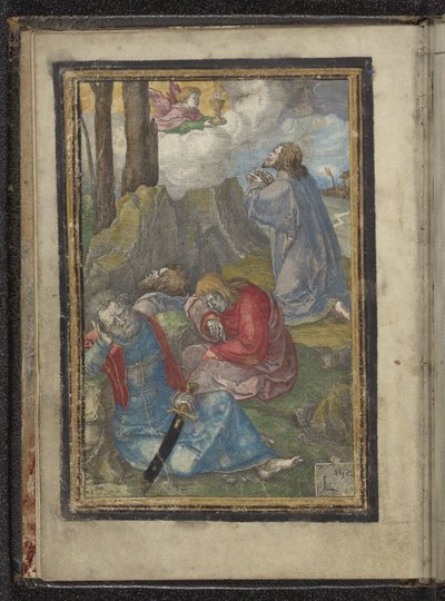 Kristus i gården i Getsemane Passion of Christ (serietitel) af Lucas van Leyden