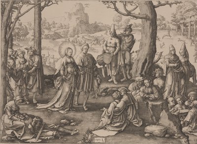Magdalenas dans af Lucas van Leyden