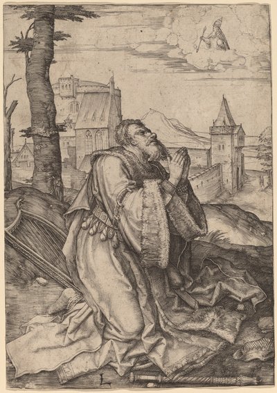 David beder af Lucas van Leyden