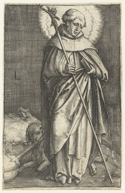 Sankt Dominikus af Lucas van Leyden