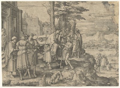 Den fortabte søns tilbagevenden af Lucas van Leyden
