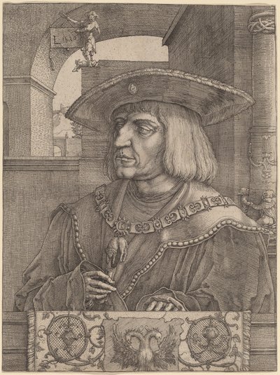 Kejser Maximilian I af Lucas van Leyden