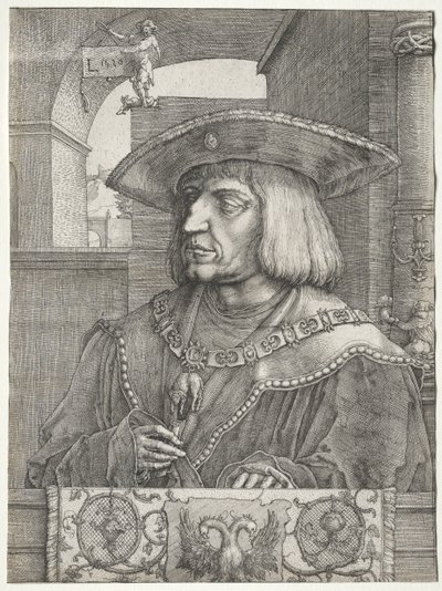 Kejser Maximilian I af Lucas van Leyden