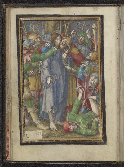 Kristi fangenskab Passion of Christ (serietitel) af Lucas van Leyden