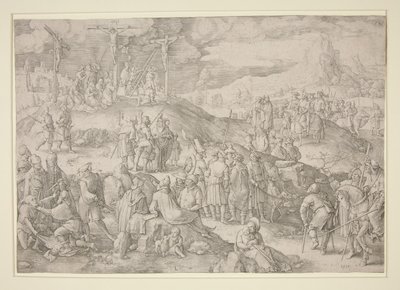 Golgata (Den Store Golgata) af Lucas van Leyden