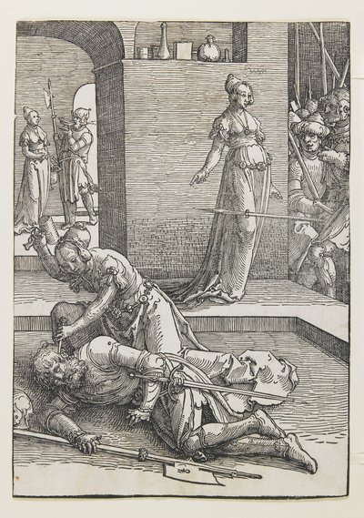 Jael dræber Sisera af Lucas van Leyden