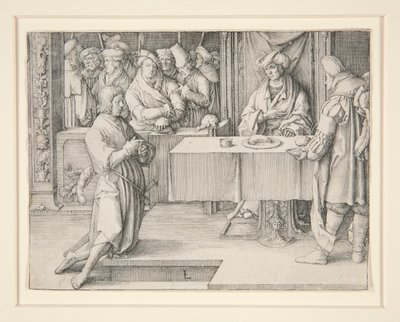 Josef tolker Farao af Lucas van Leyden