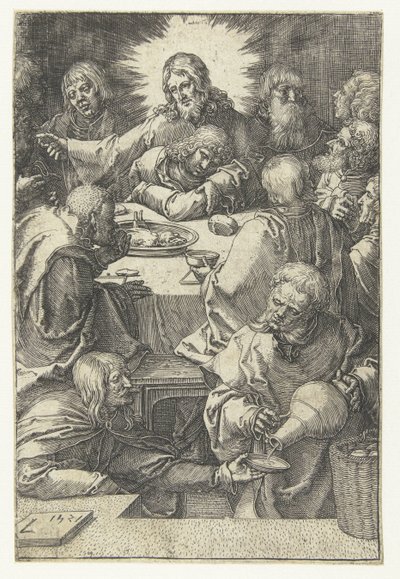 Sidste aftensmad The Little Passion (serietitel) af Lucas van Leyden