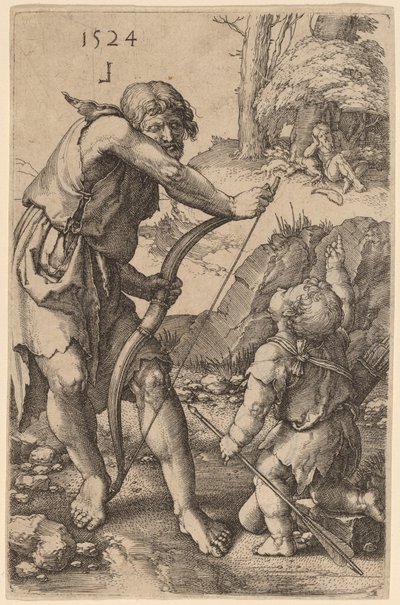 Lamek og Kain af Lucas van Leyden