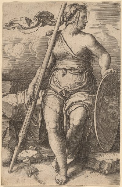 Pallas Athene af Lucas van Leyden