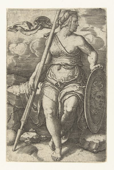 Pallas Athene af Lucas van Leyden