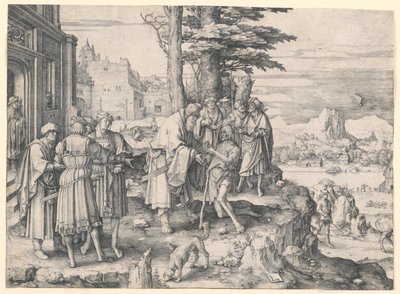 Den fortabte søns tilbagevenden af Lucas van Leyden