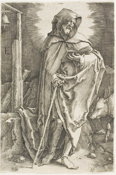 Sankt Antonius af Lucas van Leyden