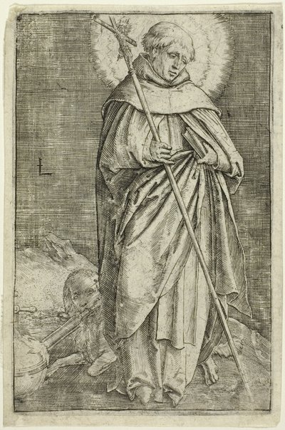 Sankt Dominikus af Lucas van Leyden