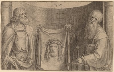 De hellige Peter og Paul med Vernicle af Lucas van Leyden