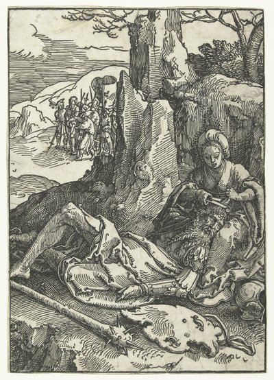 Samson og Delila Lille serie Kvindelister (serietitel) af Lucas van Leyden