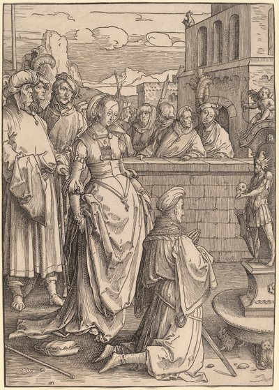 Salomons afgudsdyrkelse af Lucas van Leyden